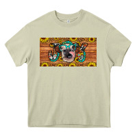 Mossy joy license plate Heavy Core Tee - Artiststas