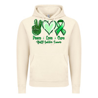 Vintage Artic Peace love cure Gallbladder Cancer Vintage Hoodie - NancyCooperArtShop