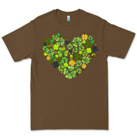Cacao heart shaped clover Premium Tee - AdoDesignShop