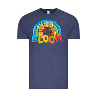 Vintage Denim bloom Vintage Tee - NancyCooperArtShop