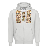 Dove Grey mother's day nana leopard tumbler tbs Zipper Hoodie - TumblerDesignByShophia