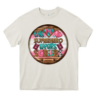 Cream nurse round earrings 1 Heavy Core Tee - BundleAndBundleShop