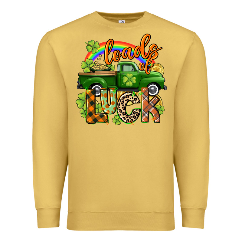 Loads Of Luck Premium Sweatshirt by CowGirlArtShop | Teevron