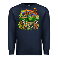 Navy Loads of luck Premium Sweatshirt - CowGirlArtShop