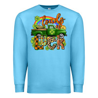 Ocean Blue Loads of luck Premium Sweatshirt - CowGirlArtShop