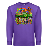 Purple Loads of luck Premium Sweatshirt - CowGirlArtShop