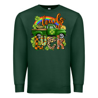 Sports Green Loads of luck Premium Sweatshirt - CowGirlArtShop