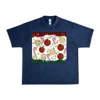 Navy christmas conchas Urban Heavy Tee - MaliasSmallBusiness