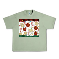 Oil Green christmas conchas Urban Heavy Tee - MaliasSmallBusiness