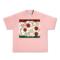 Salmon christmas conchas Urban Heavy Tee - MaliasSmallBusiness