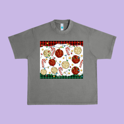 Christmas Conchas Urban Heavy Tee Designed By Maliassmallbusiness