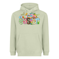 Matcha Happy Easter Easter Day Heavyweight Hoodie - CowGirlArtShop