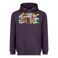 Plum Happy Easter Easter Day Heavyweight Hoodie - CowGirlArtShop