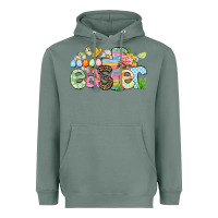 Sage Happy Easter Easter Day Heavyweight Hoodie - CowGirlArtShop