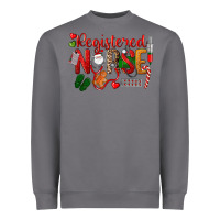Storm Registered Nurse Christmas Heavyweight Sweatshirt - LillyAllenDesigns