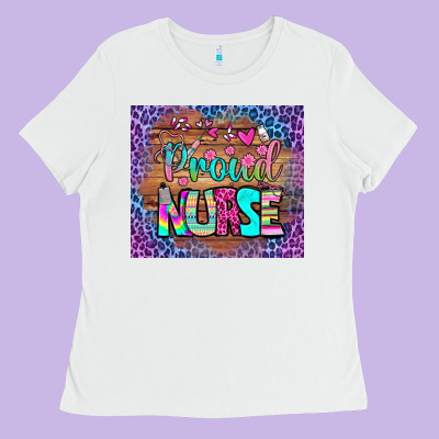 Proud Nurse Tumbler Ladies Tee Designed By Bundleandbundleshop