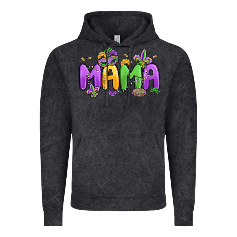 Mardi Gras Mama Vintage Hoodie by MaliasSmallBusiness | Teevron
