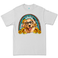 Dove Grey golden retriever rainbow Premium Tee - Artiststas