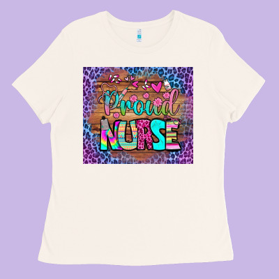 Proud Nurse Tumbler Ladies Tee Designed By Bundleandbundleshop