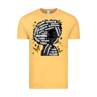 Vintage Mustard black woman quotes Vintage Tee - MaliasSmallBusiness