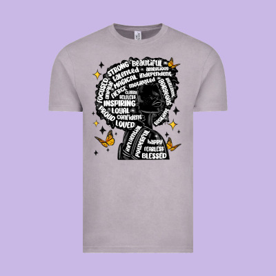 Black Woman Quotes Vintage Tee Designed By Maliassmallbusiness