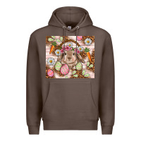 Coffee Easter Bunny tumbler Easter Day Premium Hoodie - HowdyJamesFarm