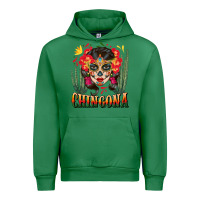 Emerald chingona sugar skull Urban Hoodie - BundleAndBundleShop
