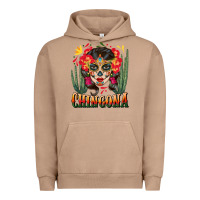 Pigment Burro chingona sugar skull Urban Hoodie - BundleAndBundleShop