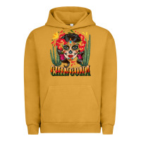 Pigment Peanut Butter chingona sugar skull Urban Hoodie - BundleAndBundleShop