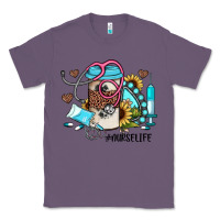 Nurse Life Western Sunflower Gemstone Nurse Classic Tee | Teevron