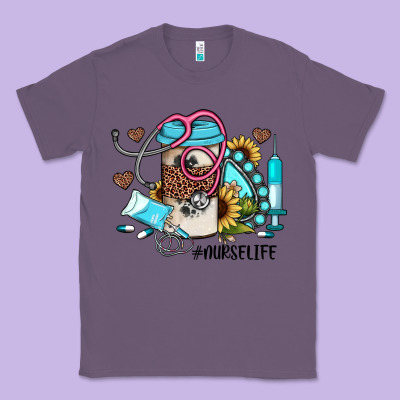 Nurse Life Western Sunflower Gemstone Nurse Classic Tee Designed By Jahusdesignshop