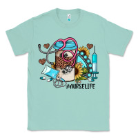 Seafoam nurse life western sunflower gemstone nurse Classic Tee - JahusDesignShop