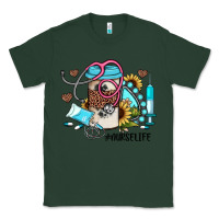 Sports Green nurse life western sunflower gemstone nurse Classic Tee - JahusDesignShop