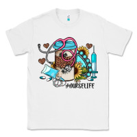 White nurse life western sunflower gemstone nurse Classic Tee - JahusDesignShop