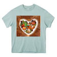 Western Fall Heart Heavy Core Tee | Teevron