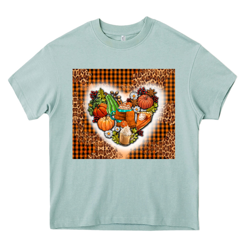 Western Fall Heart Heavy Core Tee by AdoDesignShop | Teevron