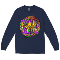 Navy mardi gras Long Sleeve Tee - LillyAllenDesigns
