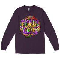 Plum mardi gras Long Sleeve Tee - LillyAllenDesigns