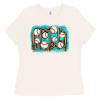 Bone baseball background Ladies Tee - JahusDesignShop