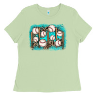 Matcha baseball background Ladies Tee - JahusDesignShop