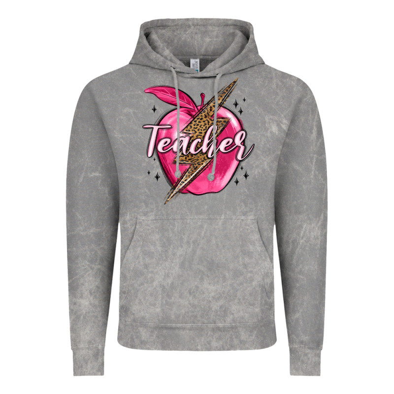 Teacher Lightning Bolt Valentine S Day Vintage Hoodie by MaliasSmallBusiness | Teevron