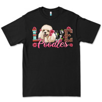 Black love poodles Premium Tee - Artiststas