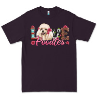 Plum love poodles Premium Tee - Artiststas