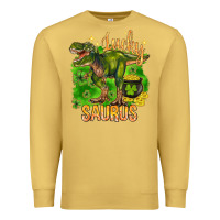 Antique Gold St. Patrick's day lucky Saurus Premium Sweatshirt - HowdyJamesFarm