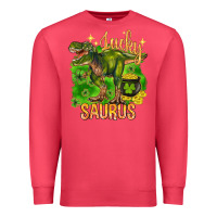 Cardinal St. Patrick's day lucky Saurus Premium Sweatshirt - HowdyJamesFarm