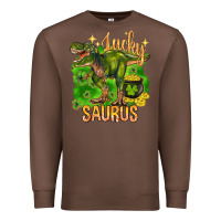 Chestnut St. Patrick's day lucky Saurus Premium Sweatshirt - HowdyJamesFarm