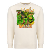 Sandshell St. Patrick's day lucky Saurus Premium Sweatshirt - HowdyJamesFarm