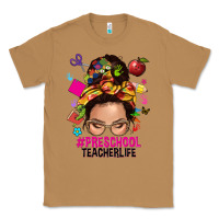 Toasted Coconut preschool teacher life  messy bun Classic Tee - NancyCooperArtShop