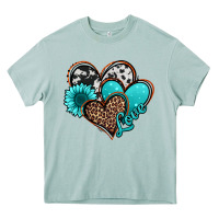 Arona love turquoise hearts Heavy Core Tee - Jasminsmagicworld