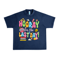 Hooray For The Last Day White Urban Heavy Tee | Teevron